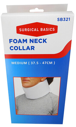 SOFT COLLAR WHITE MEDIUM 37.5-47cm