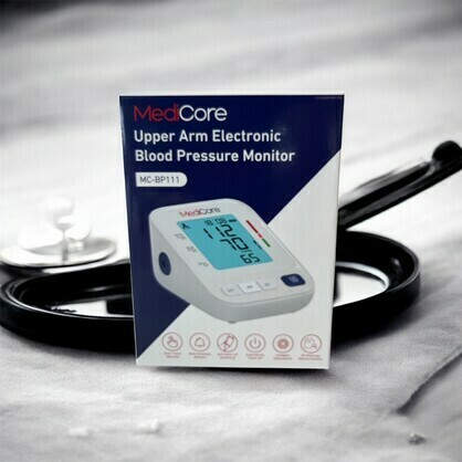 MediCore Blood Pressure Monitor with Large Display