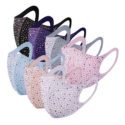 Rhinestone Face Mask - 6 Assorted (Due 20/10/21)