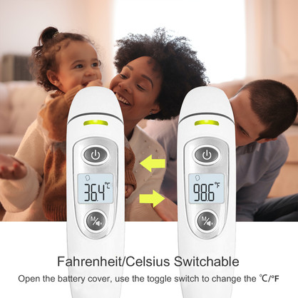 MediCore - Forehead and Ear Dual-mode Infrared Thermometer