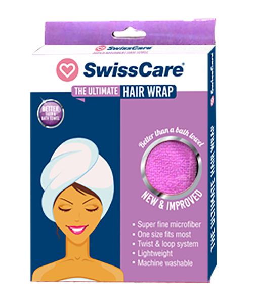 Fine Life Microfibre Hair Wrap Towel - 2 Assorted Colours