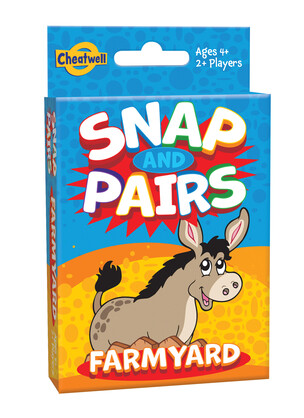 Snap and Pairs Farmyard Card Games
