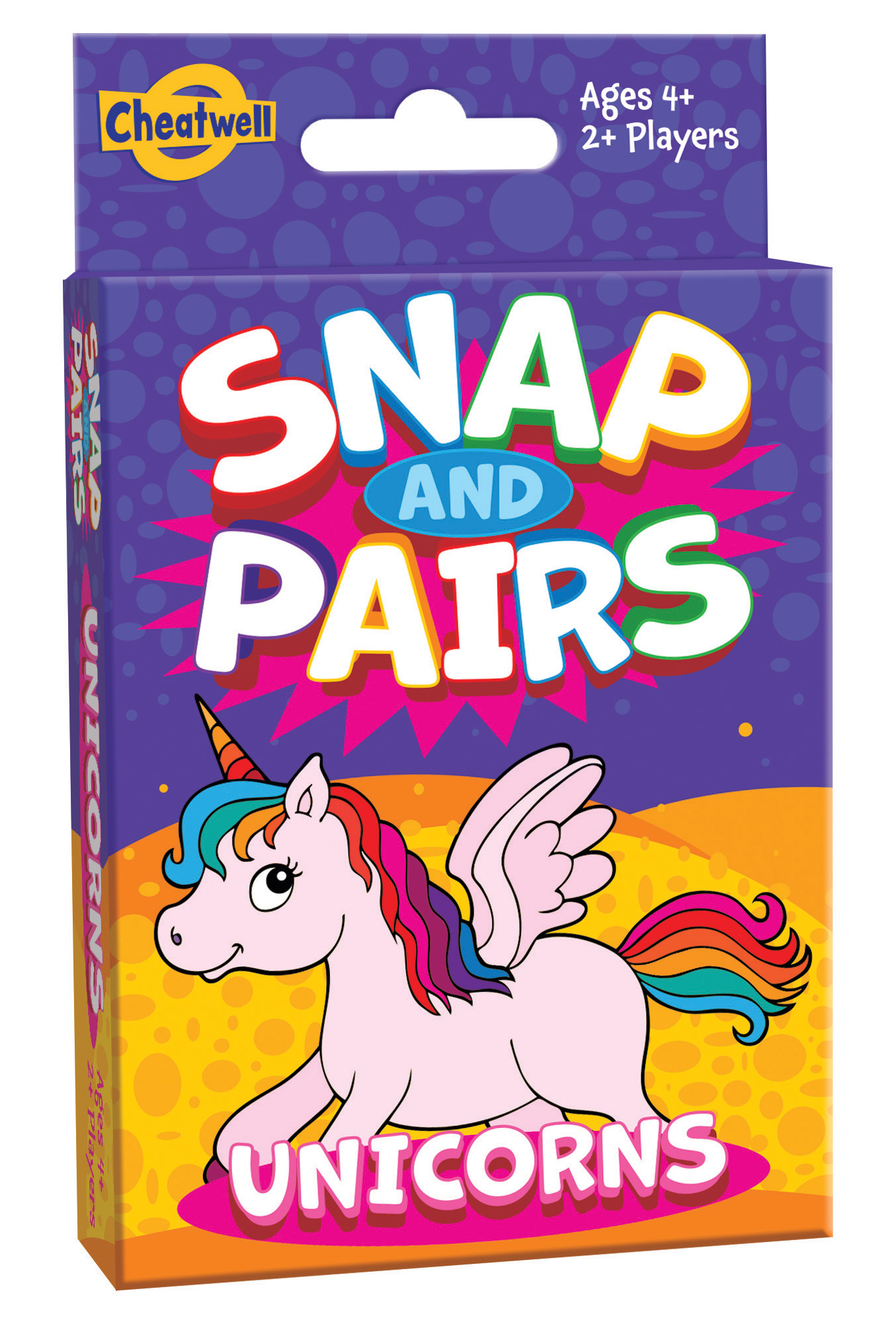Snap and Pairs Unicorns Card Games