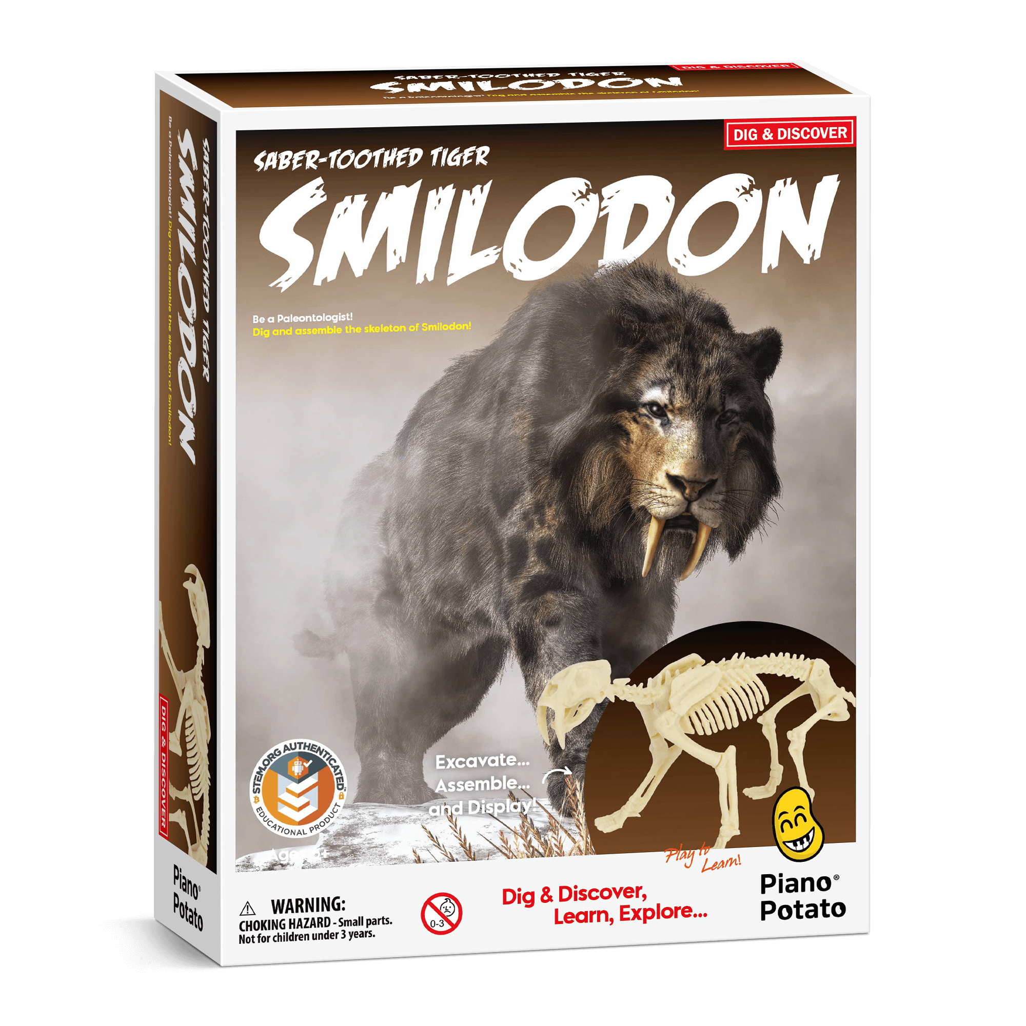 Smilidon (Saber-Tooth Tiger) Dig Kits