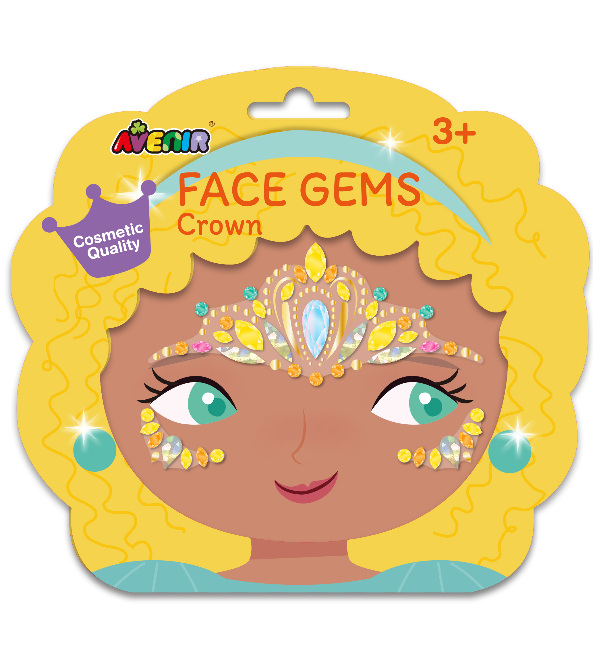 Crown Face Gems