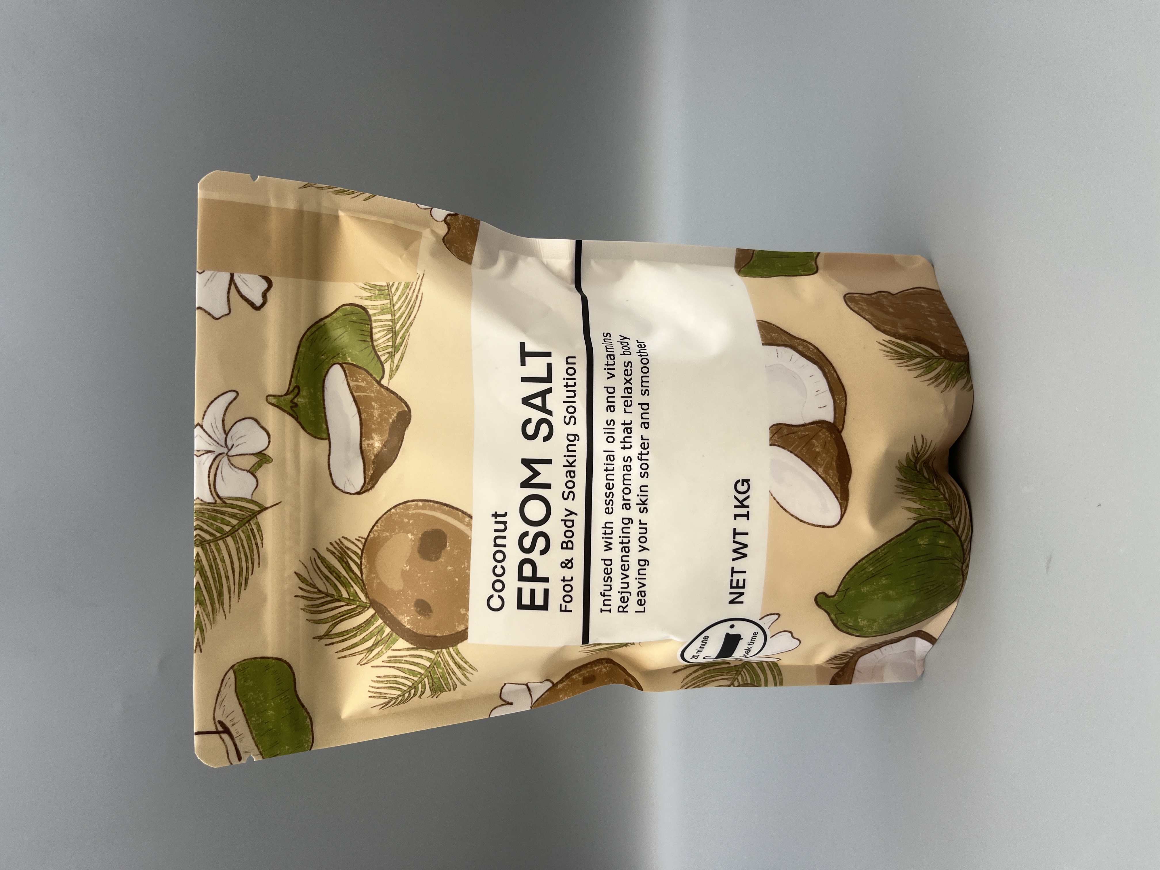 Bath Salt - Coconut 1Kg