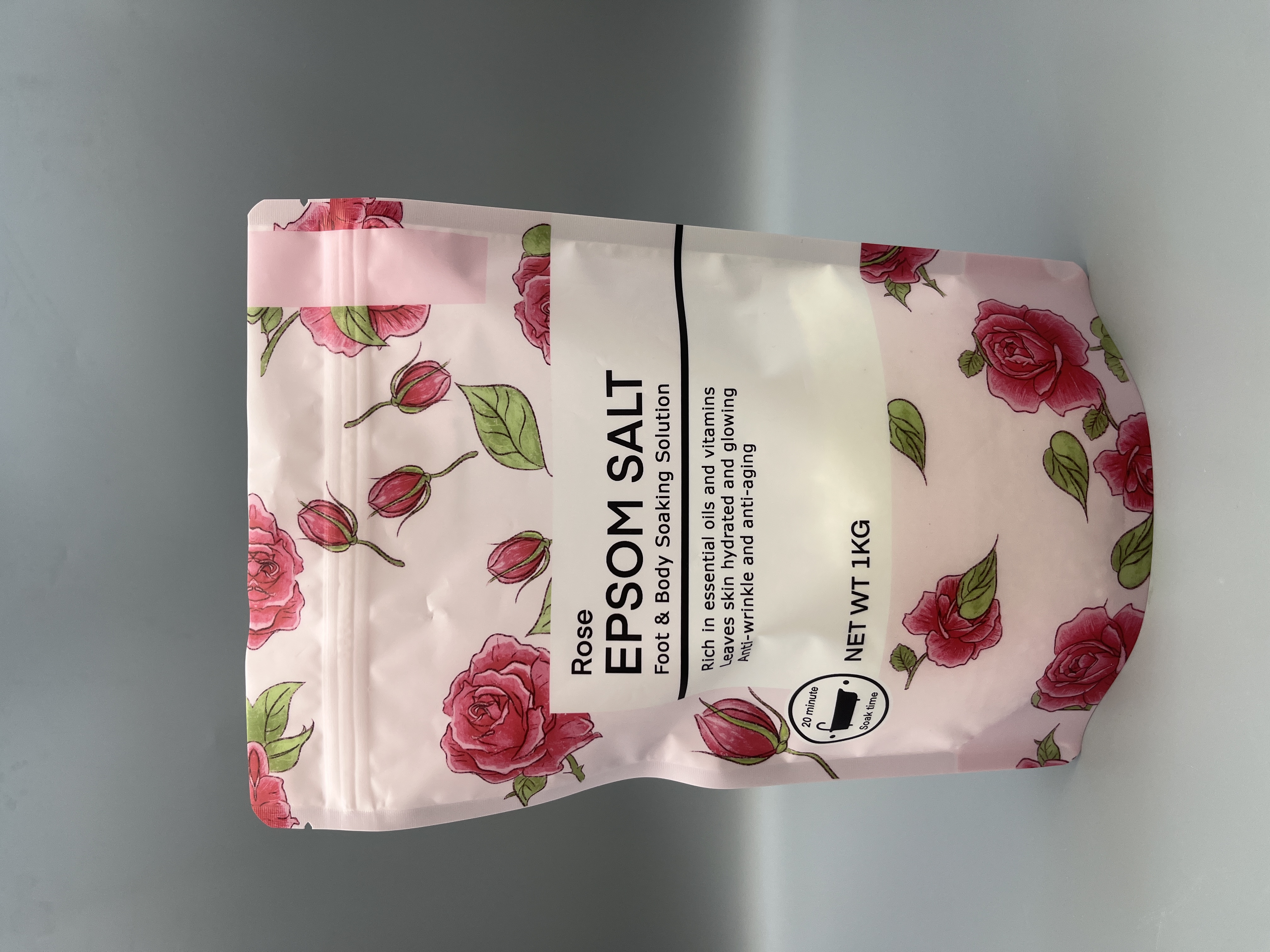 Bath Salt - Rose 1Kg