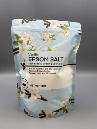 Bath Salt - Vanilla 1Kg