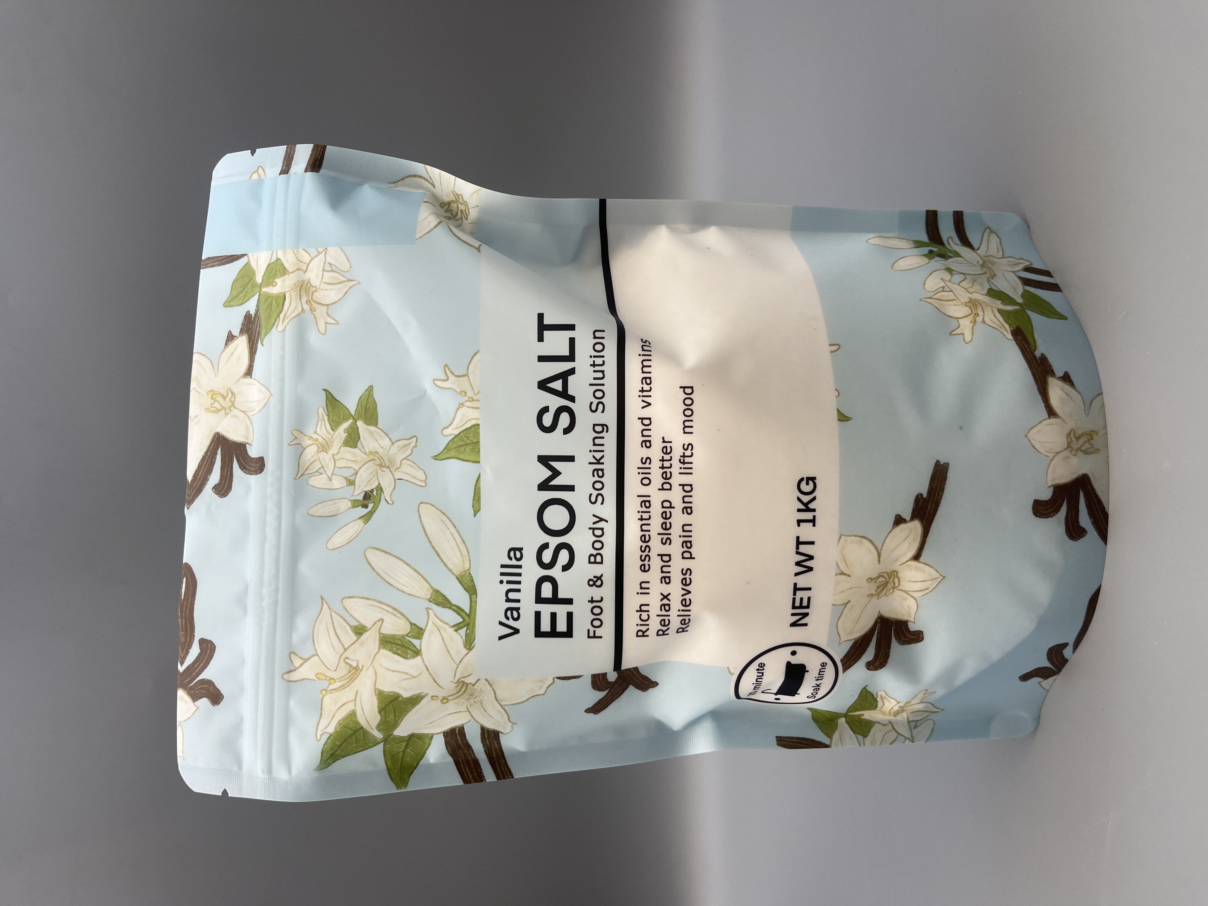 Bath Salt - Vanilla 1Kg