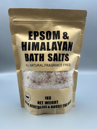 Epsom & Himalayan Bath Salt 1Kg
