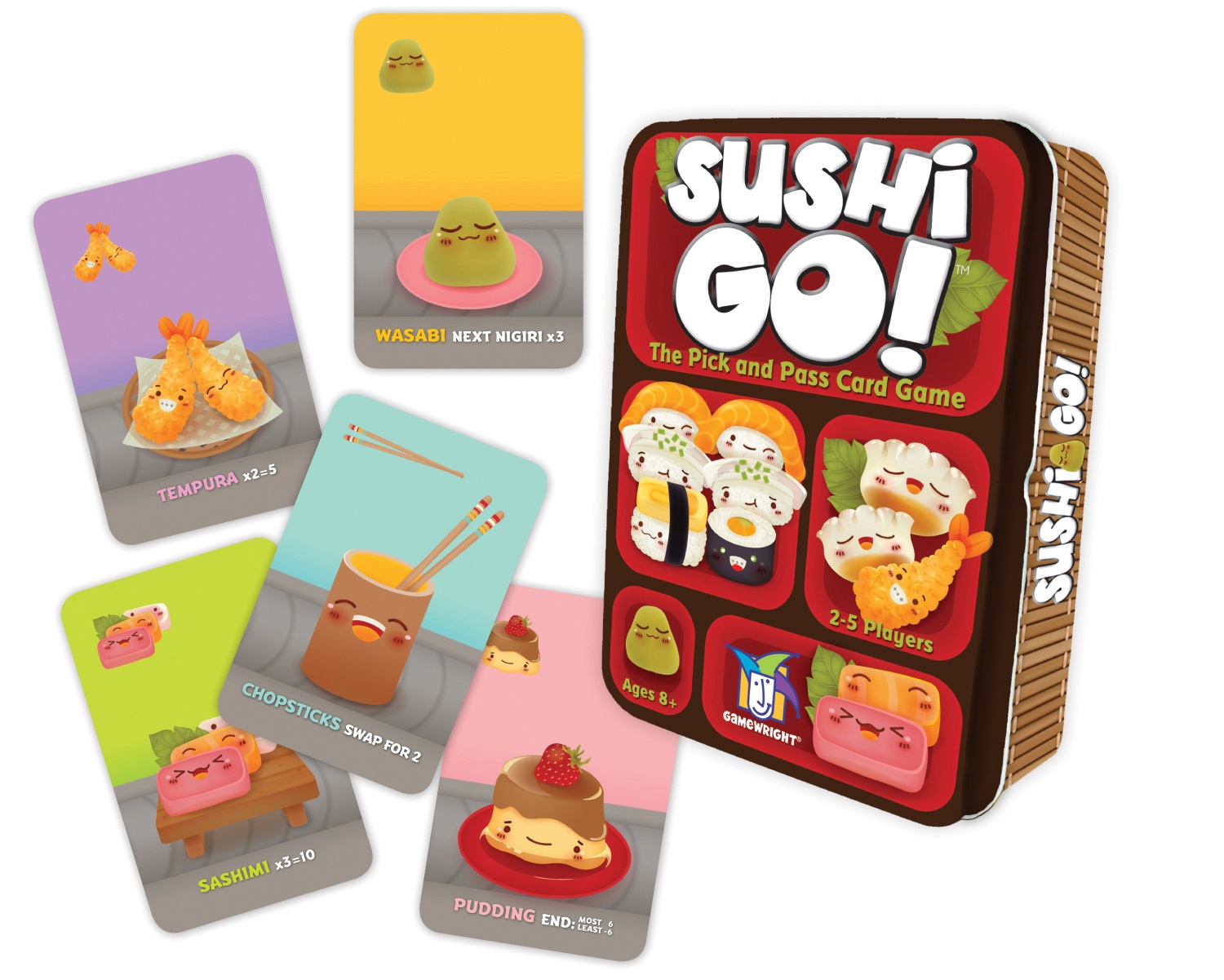 Sushi Go Card Game in Tin NET CDU of 6