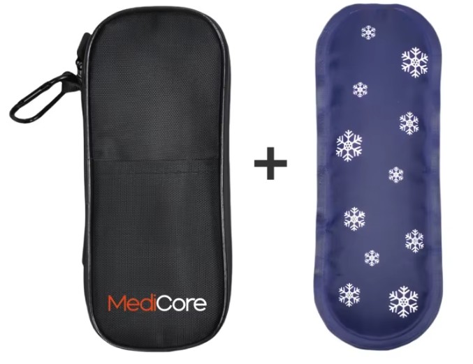 MediCore - Insulin Travel Cooler Case with Cold Pack