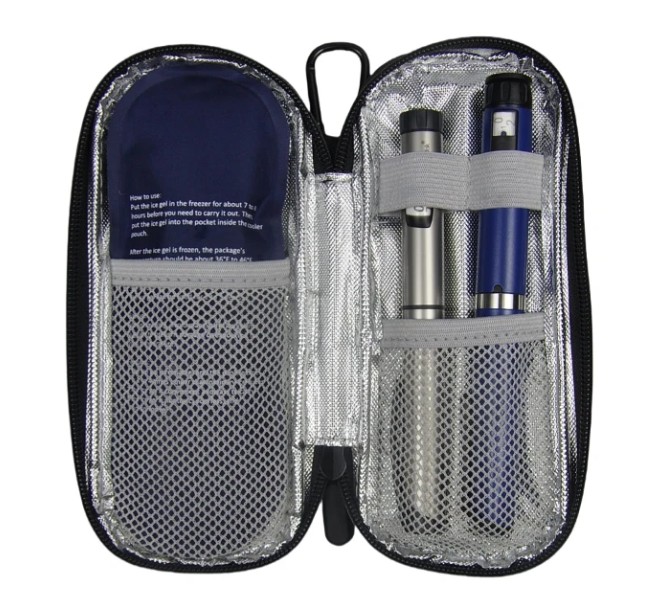 MediCore - Insulin Travel Cooler Case with Cold Pack