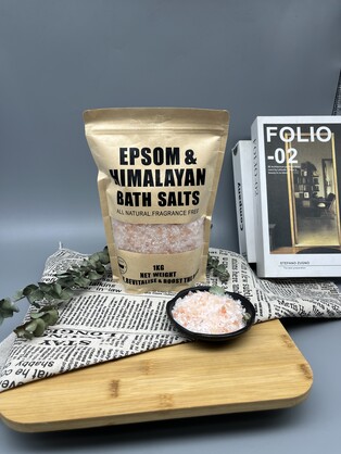 Epsom & Himalayan Bath Salt 1Kg