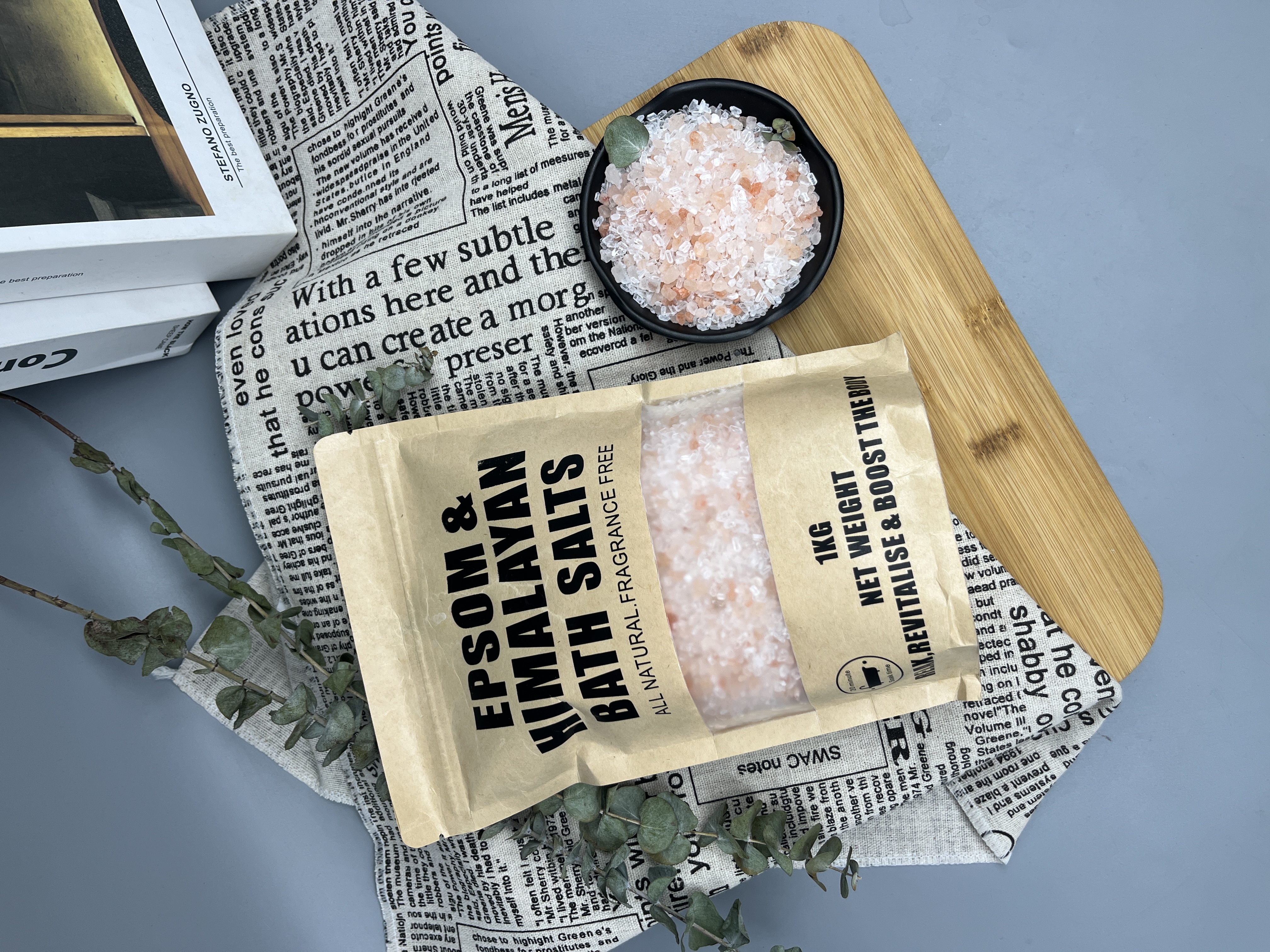 Epsom & Himalayan Bath Salt 1Kg