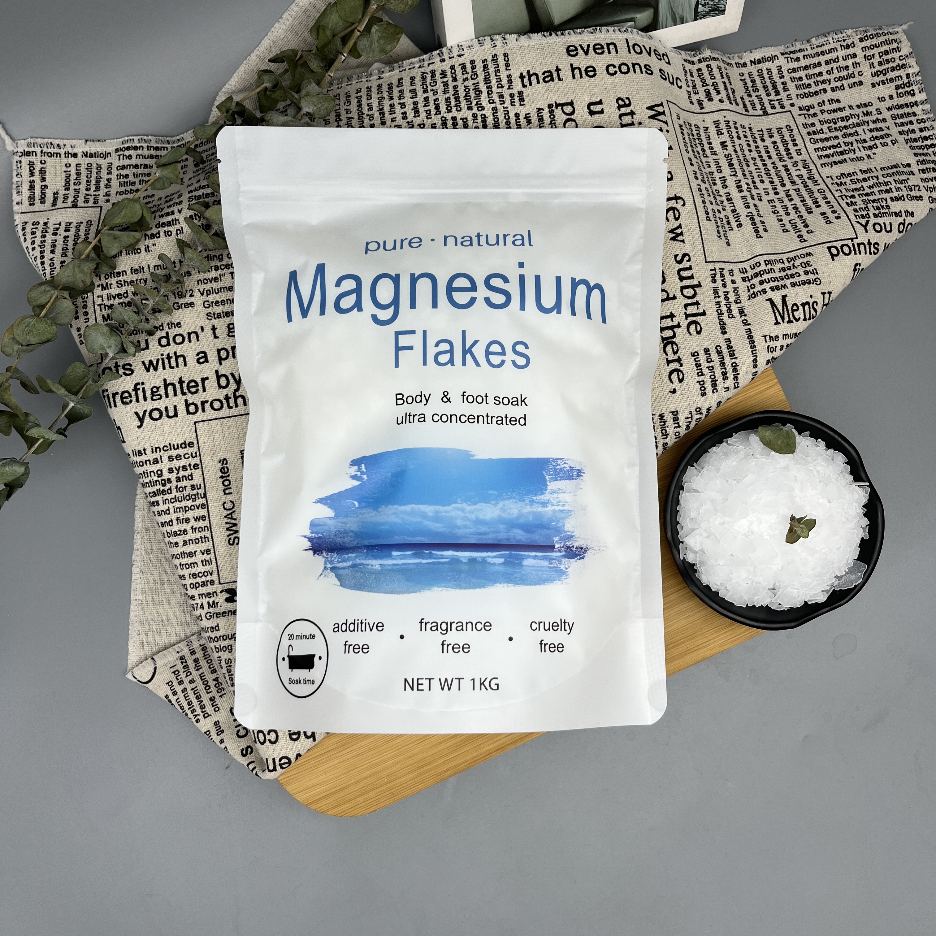Magnesium Flakes 1Kg