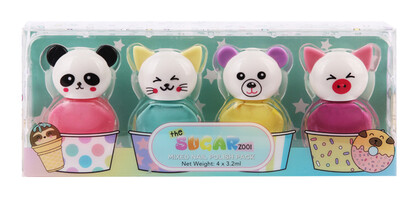 SUGAR ZOO MIXED NAIL KIT 4PK