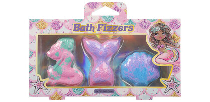 MERMAID TALES BATH FIZZER 3PK