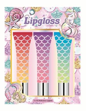 MERMAID TALES LIPGLOSS 3PK