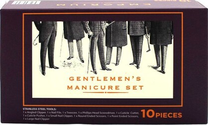 Gentlemen's Manicure Set 10 Pieces Set