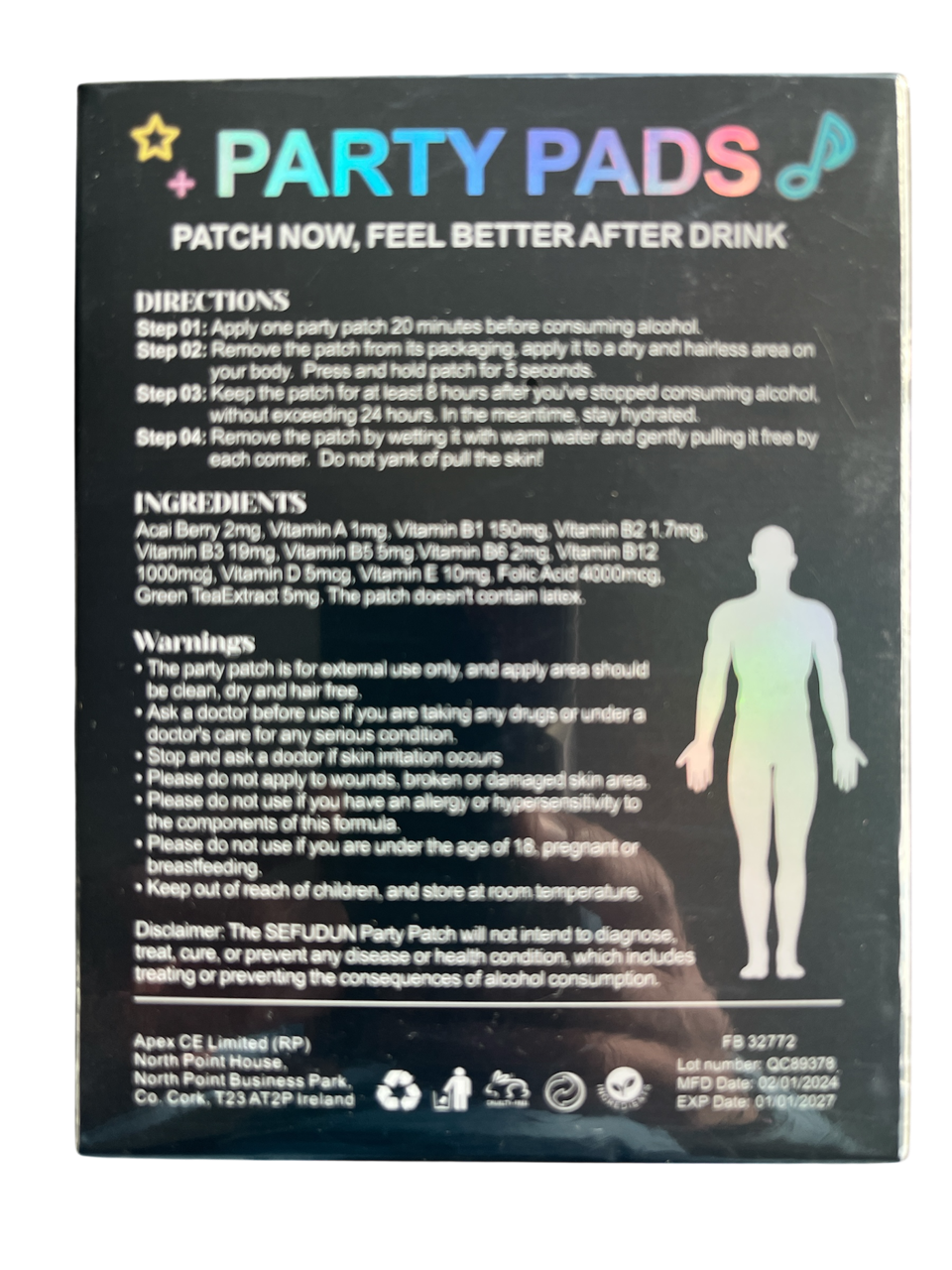 Hangover - Party Pads 60s
