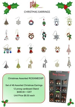 Christmas Earring Display - 48