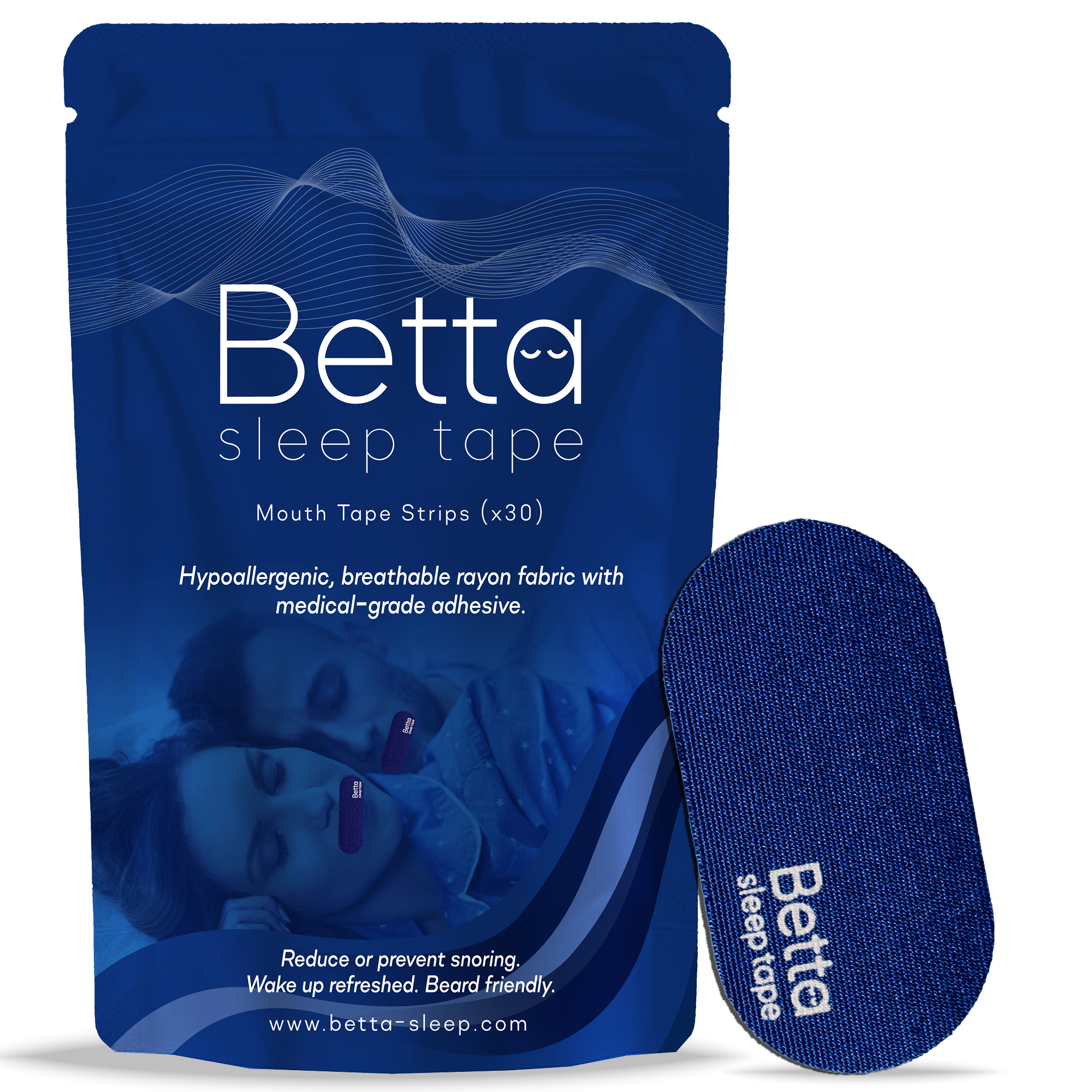 Betta Sleep Mouth Tape – 30 Pack