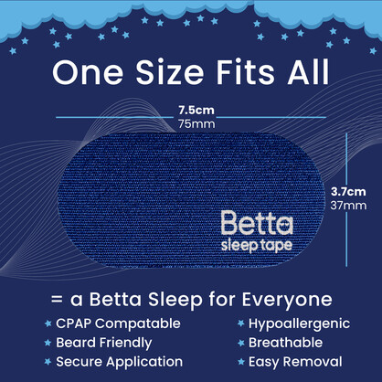 Betta Sleep Mouth Tape – 30 Pack