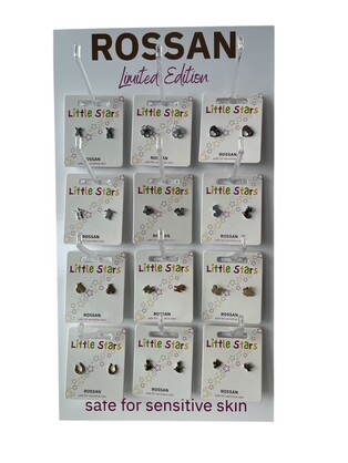 Little Stars Earrings & Stand - Pack 48 assorted