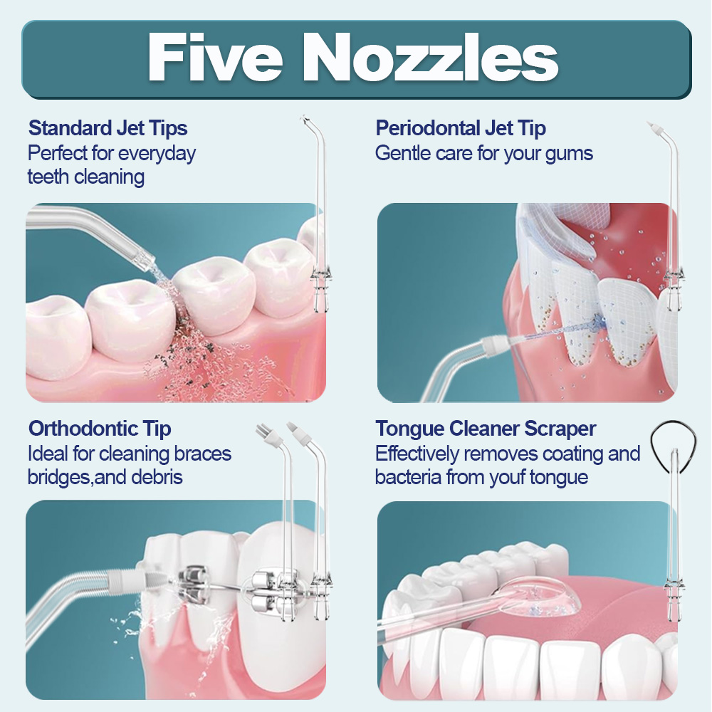 Water Dental Flosser - Cordless