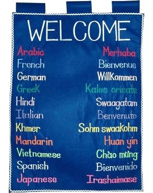 Welcome Wall chart