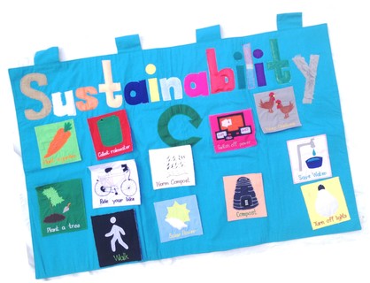 Sustainability  - Giant Wall hanging