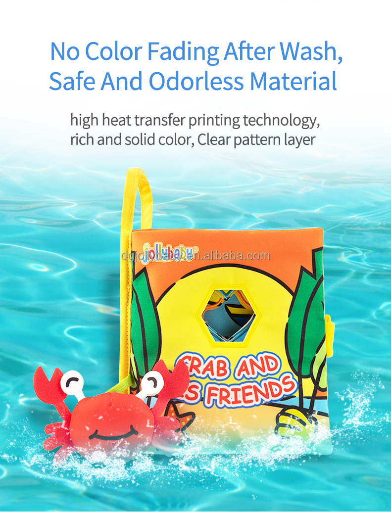 Peek Inside Crab and Friends cloth book