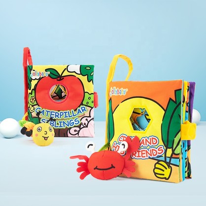 Peek Inside Crab and Friends cloth book