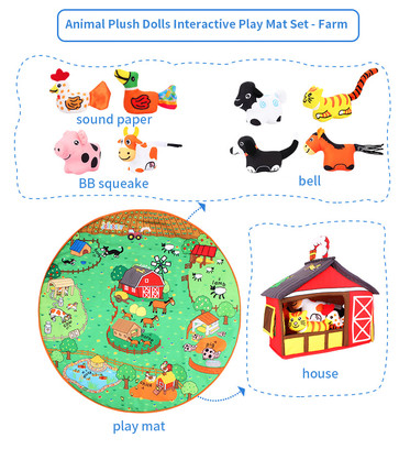 Jungle Animal Playset
