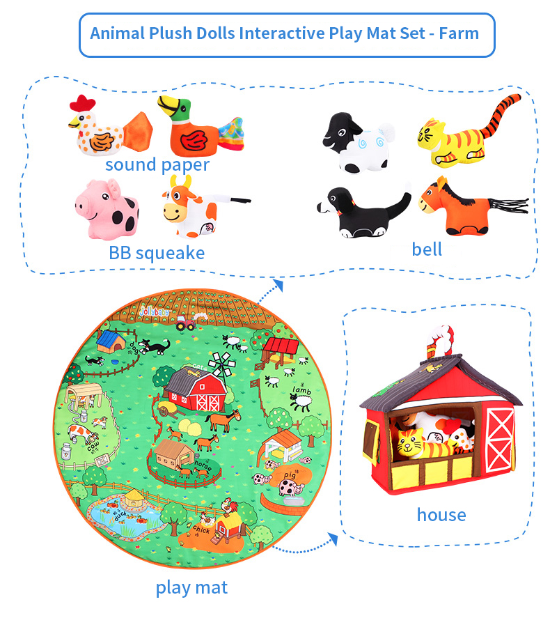 Jungle Animal Playset