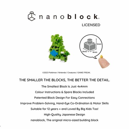 Pokémon nanoblock - Tyranitar