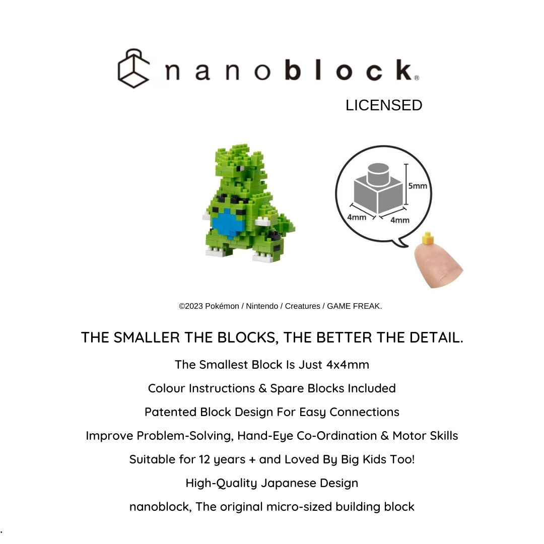 Pokémon nanoblock - Tyranitar