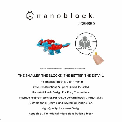Pokémon nanoblock - Salamence