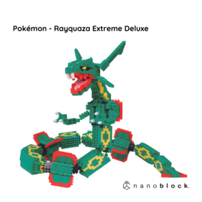 Pokémon nanoblock - Extreme Deluxe Rayquaza