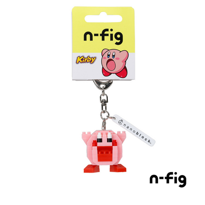 N-FIG mini - Kirby Inhale - Key Chain / Bag Tag