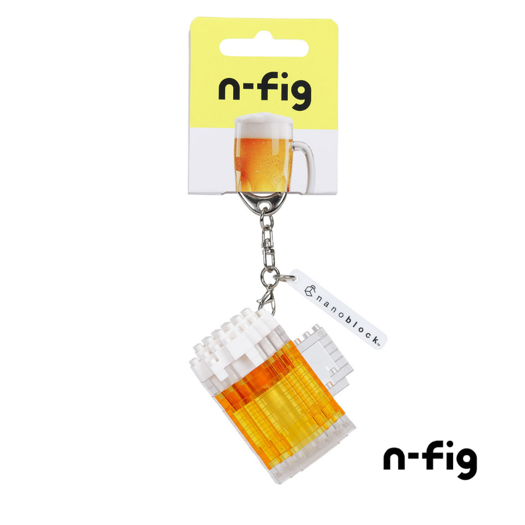 N-FIG - Fab Food Beer - Key Chain / Bag Tag