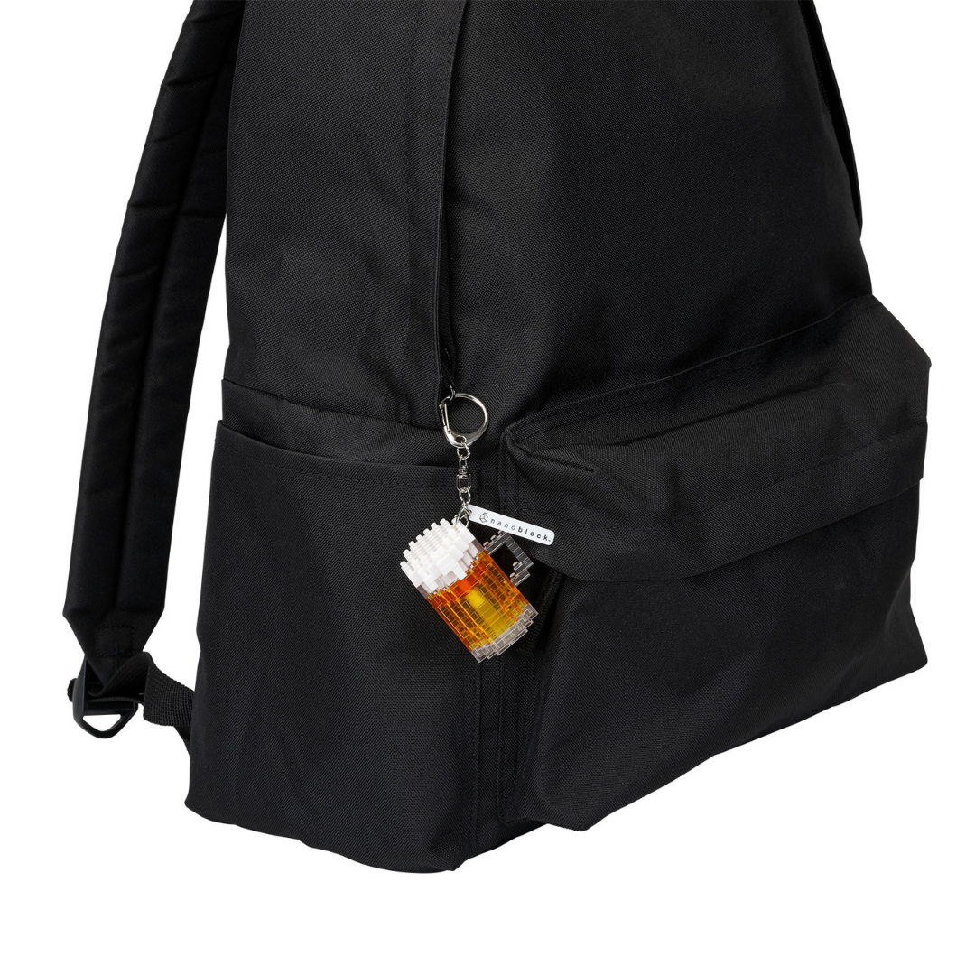 N-FIG - Fab Food Beer - Key Chain / Bag Tag