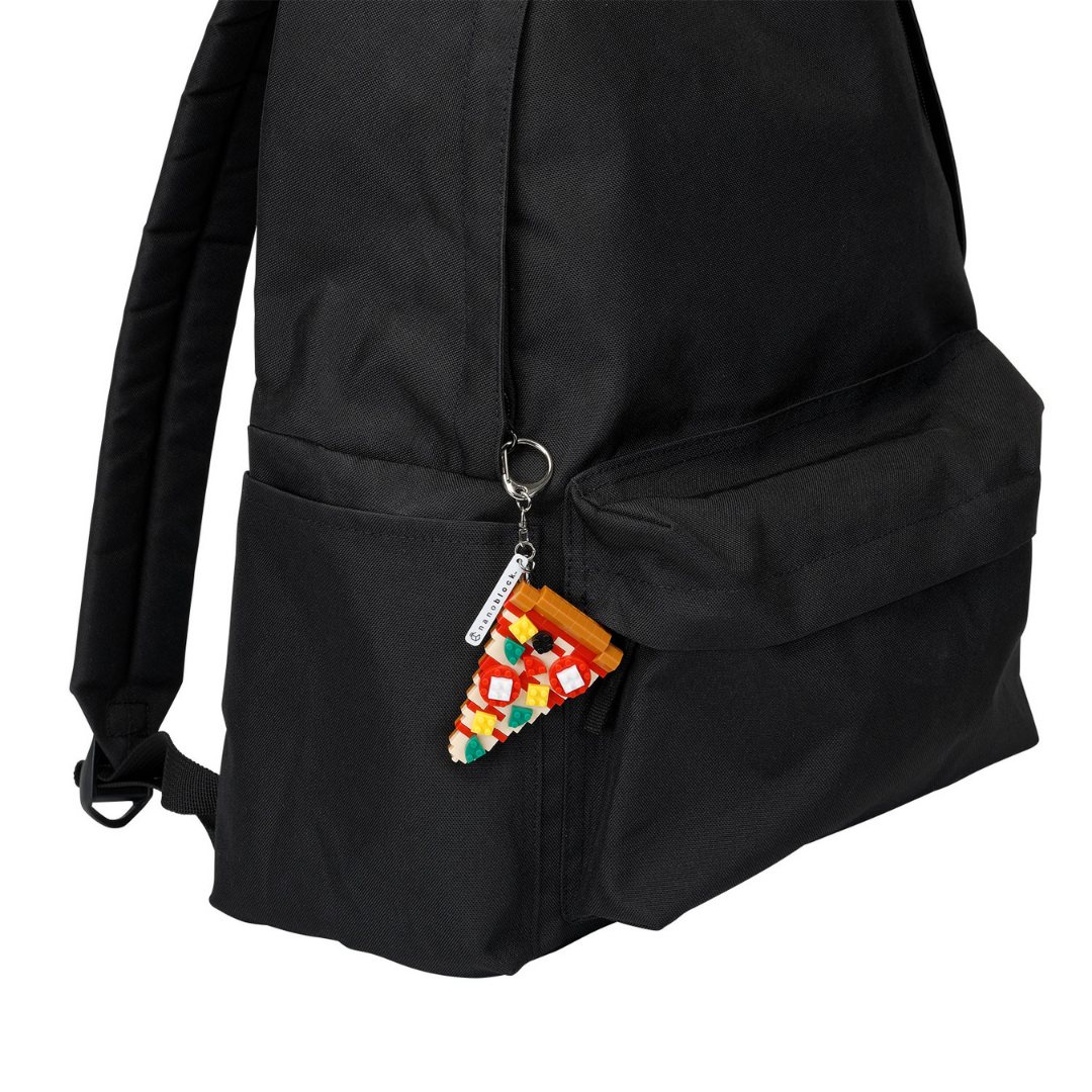 N-FIG - Fab Food Pizza - Key Chain / Bag Tag