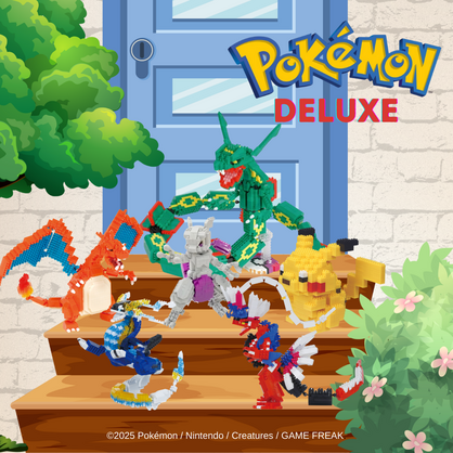 Pokémon nanoblock - Deluxe & Extreme Deluxe Models