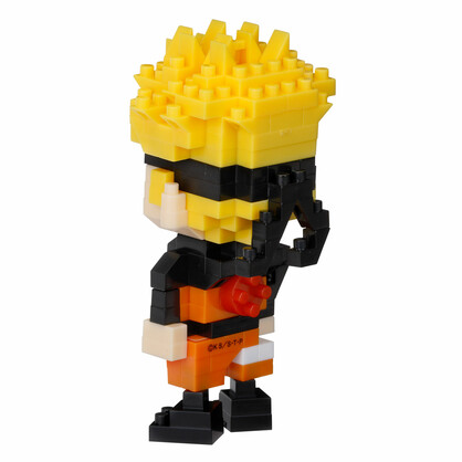 N-FIG - Naruto Uzumaki - nanoblock inspired figurines on removable key chains or bag tags.