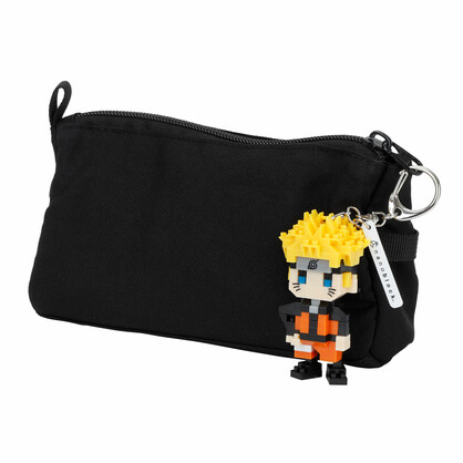N-FIG - Naruto Uzumaki - nanoblock inspired figurines on removable key chains or bag tags.