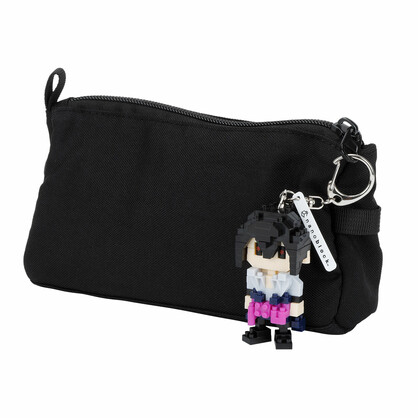 N-FIG - Naruto Sasuke Uchiha - nanoblock inspired figurines on removable key chains or bag tags.