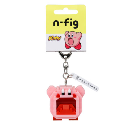 N-FIG - Kirby Inhale - Keyring or Bag Charm