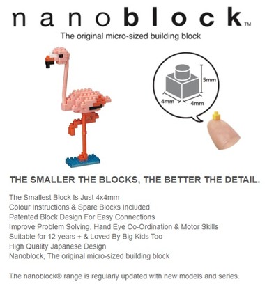 nanoblock - Flamingo 2